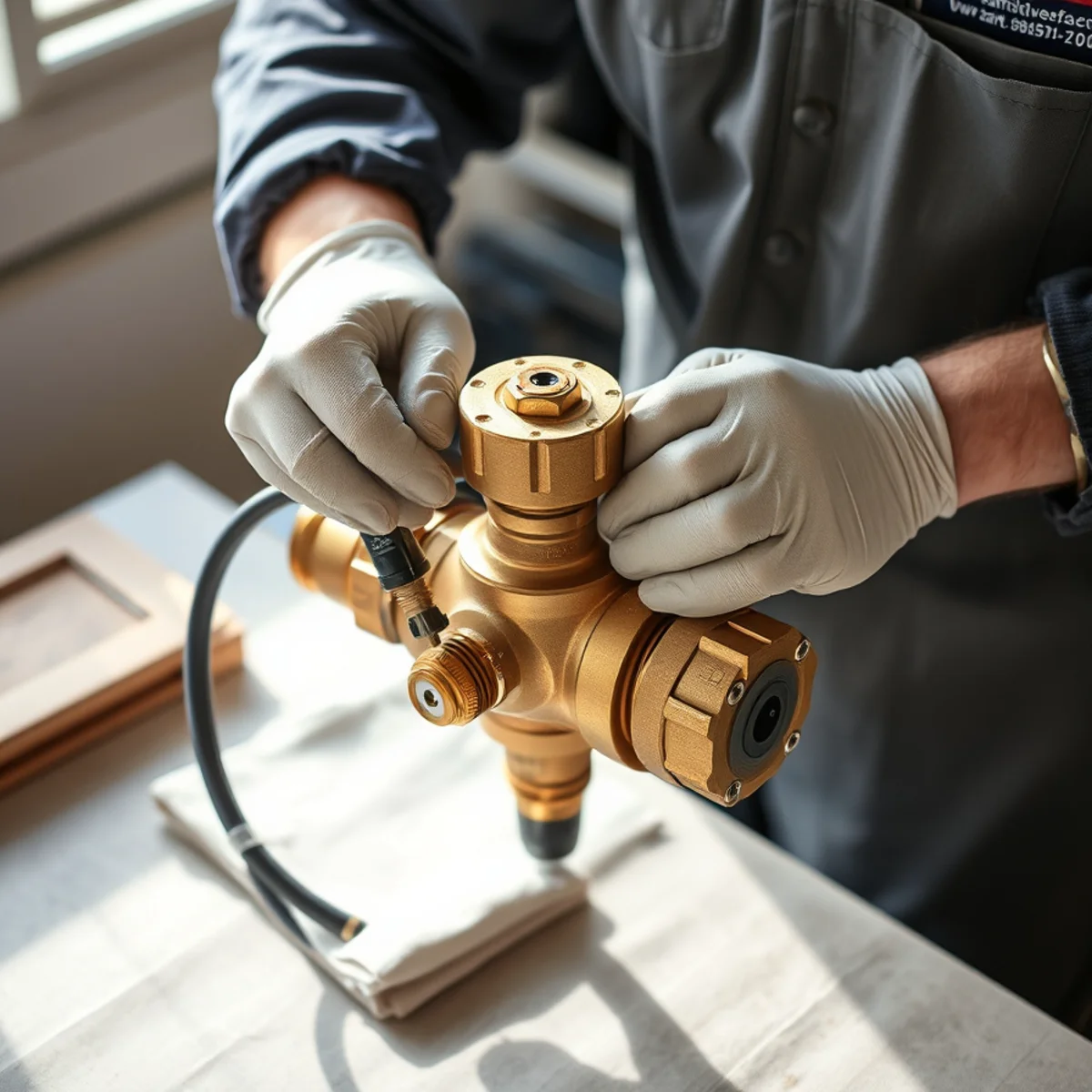 Texas Master Plumber performing Commercial Plumbing in a League City TX home