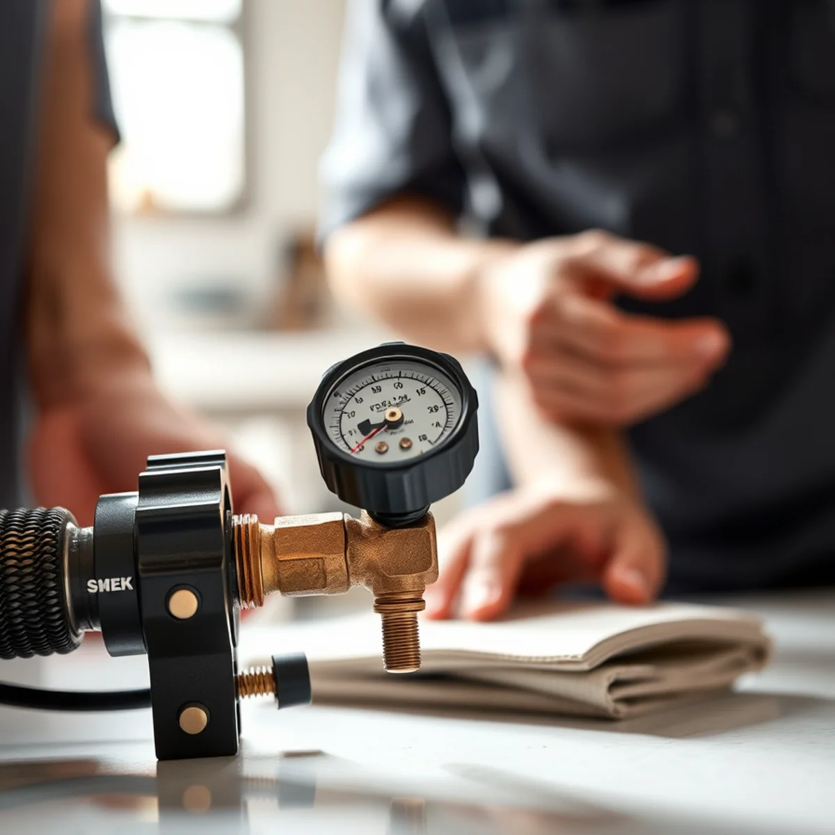 Texas Master Plumber performing Gas Leak Detection & Repair in a League City TX home